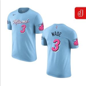 NWT! 2019-20 Miami Heat #3 Dwyane Wade Cit…